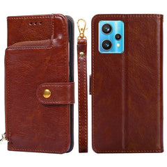 Zipper Bag Leather Phone Case, For OPPO Realme 9 Pro+/Realme 9 Pro Plus, For OPPO Realme 9 Pro+, For OPPO Realme?9i/A36?4G/A96?4G/K10?4G/A76?4G, For OPPO Realme C35, For OPPO Realme GT Neo 3, For OPPO Realme GT2 Pro, For OPPO Realme Narzo 50i