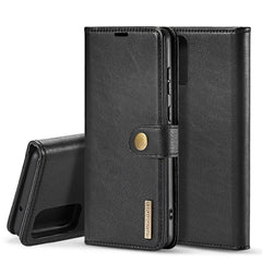 DG.MING Crazy Horse Texture Flip Detachable Magnetic Leather Case with Holder & Card Slots & Wallet, For Galaxy S20, For Galaxy S20+, For Galaxy S20 Ultra