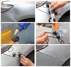 D4 Car Paintless Dent Dings Repair Bridge Puller Lifter Tools Kit, D4