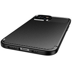 Carbon Fiber Texture TPU Phone Case, For iPhone 14 Pro Max, For iPhone 14, For iPhone 14 Plus