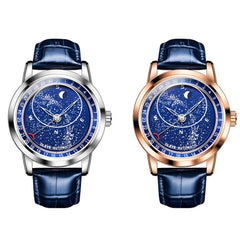 OLEVS 9923 Luminous Starry Dial Automatic Mechanical Men Watch