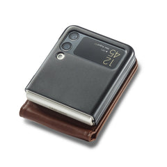 LC.IMEEKE Calf Texture Leather Phone Case, For Samsung Galaxy Z Flip4 5G, For Samsung Galaxy Z Fold4 5G