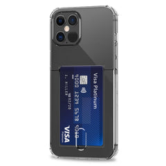 Transparent TPU Phone Case with Card Slots, For iPhone 14 Pro, For iPhone 14