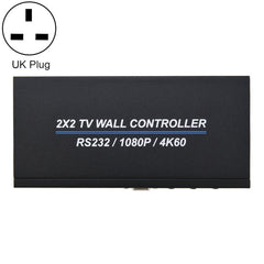 BT100 4K 60Hz 1080P 2 x 2 TV Wall Controller, US Plug, EU Plug, UK Plug, AU Plug