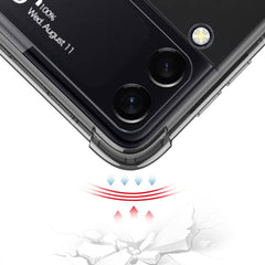 GKK Airbag Protective Phone Case with Ring & Pen, For Samsung Galaxy Z Flip4