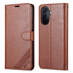 AZNS Sheepskin Texture Flip Leather Phone Case, For Huawei Enjoy 50/Nova Y70/Nova Y70 Plus