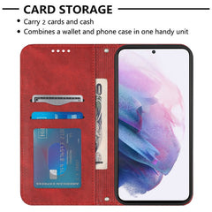 Football Texture Magnetic Leather Flip Phone Case, For Samsung Galaxy S21+ 5G, For Samsung Galaxy S21 Ultra 5G, For Samsung Galaxy S21 FE, For Samsung Galaxy S22 5G