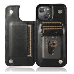 Butterflies Flowers Double Buckle Case, For iPhone 14, For iPhone 14 Plus
