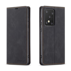 Forwenw Dream Series Oil Edge Strong Magnetism Horizontal Flip Leather Case with Holder & Card Slots & Wallet & Photo Frame, For Galaxy S20 Ultra
