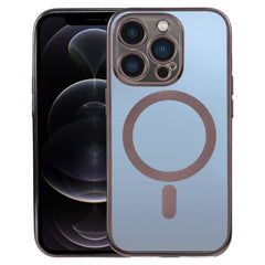 MagSafe Electroplating Straight TPU Phone Case, For iPhone 12 Pro, For iPhone 12 Pro Max