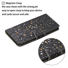 3D Colored Drawing Flip Leather Phone Case, For iPhone 14 Plus