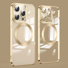 Lens Protector MagSafe Electroplated Phone Case, For iPhone 14 Pro