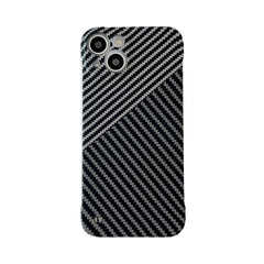 Carbon Fiber Texture PC Phone Case, For iPhone 14 Pro Max