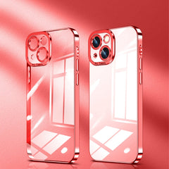 Crystal Plated High Transparency Phone Case, For iPhone 13 Pro Max, For iPhone 12 mini
