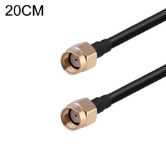 RG174 RF Coaxial Adapter Cable, Length: 20cm, 20cm RP-SMA Male to RP-SMA Female, 20cm RP-SMA Male to RP-SMA Male, 20cm RP-SMA Male to SMA Female, 20cm RP-SMA Male to SMA Male, 20cm SMA Male to SMA Female, 20cm SMA Male to RP-SMA Female                 ...