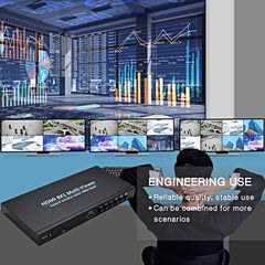 NK-818 HDMI 8x1 Multi-Viewer Supports Seamless Switch 1080P, US Plug, 8 x 1, US Plug