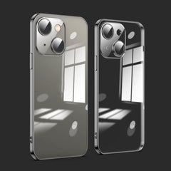 Dustproof Glass Lens Protection Electroplating Phone Case, For iPhone 14, For iPhone 14 Plus