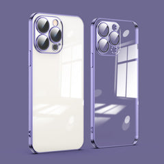 Dustproof Glass Lens Protection Electroplating Phone Case, For iPhone 12 Pro, For iPhone 12 Pro Max