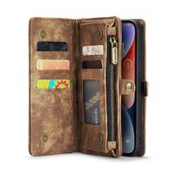 CaseMe 008 Detachable Multifunctional Leather Phone Case, For iPhone 14, For iPhone 14 Plus, For iPhone 14 Pro, For iPhone 14 Pro Max