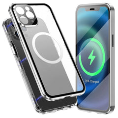 360 Full Body Magnetic Frosted Magsafe Phone Case, For iPhone 12, For iPhone 12 Pro, For iPhone 12 Pro Max, For iPhone 11 Pro, For iPhone 11, For iPhone 11 Pro Max