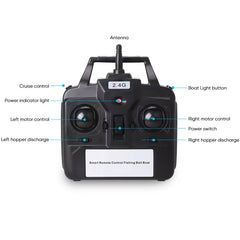 D12C Multi-function Intelligent Remote Control Nest Ship Fishing Bait Boat, D12C