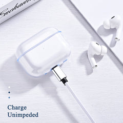 For AirPods Pro 2 Earphone Transparent TPU Protective Case, For AirPods Pro 2