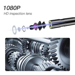 P10 2.8 inch HD Handheld Endoscope with LCD Screen, 8mm 2m, 5.5mm 2m, 3.9mm 2m, 8mm 5m, 5.5mm 5m, 3.9mm 5m, 8mm 10m, 5.5mm 10m, 3.9mm 10m