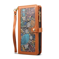 ESEBLE Star Series Lanyard Zipper Wallet RFID Leather Case, For iPhone 14 Pro Max, For iPhone 14 Pro, For iPhone 14, For iPhone 14 Plus, For iPhone 13 Pro Max, For iPhone 13 Pro, For iPhone 13, For iPhone 12 Pro Max