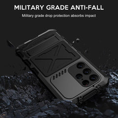 R-JUST Waterproof Dustproof Shockproof Phone Case, For Samsung Galaxy S23 Ultra 5G