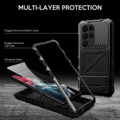 R-JUST Waterproof Dustproof Shockproof Phone Case, For Samsung Galaxy S23 Ultra 5G