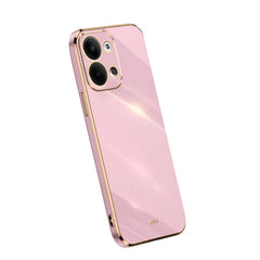 XINLI Straight Edge 6D Electroplate TPU Phone Case, For OPPO Reno9 5G, For Samsung Galaxy A54 5G, For vivo X90 Pro+