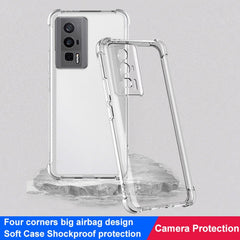imak Shockproof Airbag TPU Phone Case, For Xiaomi Redmi K60 5G / K60 Pro 5G, For ZTE nubia Red Magic 8 Pro, For Samsung Galaxy A54 5G, For OnePlus 11 5G, For Motorola Moto X40 5G