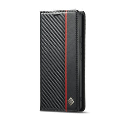 LC.IMEEKE Carbon Fiber Leather Phone Case, For Google Pixel 6a, For Samsung Galaxy A34 5G