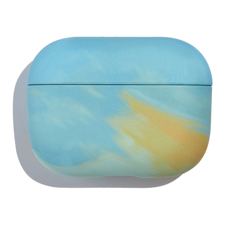 Ink Painting Water Sticker PC Earphone Case, For AirPods 1 / 2