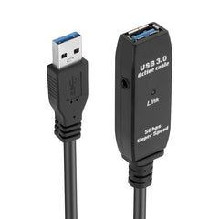 USB 3.0 Male to Female Data Sync Super Speed Extension Cable, Length:10m, 10m