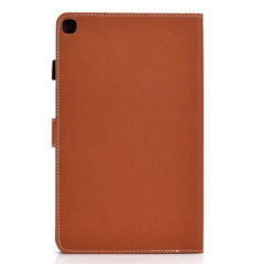 Solid Color Tablet PC Universal Magnetic Horizontal Flip Leather Case with Card Slots & Holder, For Galaxy Tab A 10.1(2019) T510, For Galaxy Tab S5e T720