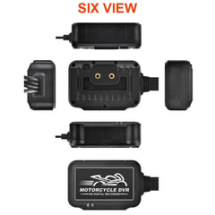 SE3 Dual AHD 1080P Waterproof HD Motorcycle DVR, Support TF Card / Cycling Video / Parking Monitoring, SE3
