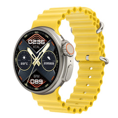 K9 Ultra Pro 1.39 inch Silicone Band IP67 Waterproof Smart Watch Support Bluetooth Call / NFC
