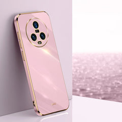 XINLI Straight Edge 6D Electroplate TPU Phone Case, For Honor Magic5 5G, For Honor Magic5 Pro 5G, For Honor X7a 2023