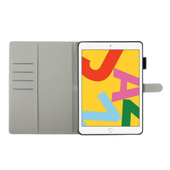 Cross Texture Painted Horizontal  Leather Case with Sleep / Wake-up Function & Card Slot & Holder & Wallet, For iPad 10.2, For iPad Air, For iPad Air 2, For iPad 9.7 inch (2017), For iPad 9.7 (2018), For iPad Pro 9.7, For iPad Mini / 5 / 4 / 3 / 2 /1  ...