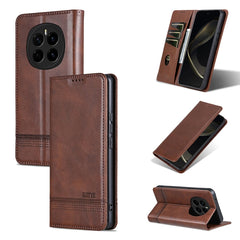 AZNS Magnetic Calf Texture Flip Leather Phone Case, For Honor Magic7, For Honor X60 Pro, For Honor X60, For Honor X60i