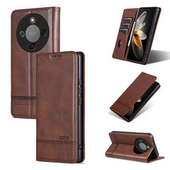 AZNS Magnetic Calf Texture Flip Leather Phone Case, For Honor X70 5G, For Honor 400 Pro 5G Global 160.8mm, For Honor Play 60, For Honor 400 Global 156.5mm