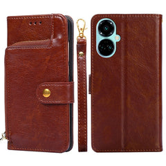 Zipper Bag Leather Phone Case, For Tecno Camon 19 / 19 Pro, For Tecno Pop 6 Pro, For Tecno Pova 4 Pro, For vivo S16e, For vivo Y100 5G, For Xiaomi Redmi Note 12 4G Global