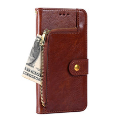 Zipper Bag Leather Phone Case, For Honor X5 4G, For Honor X40, For OnePlus Ace 2V 5G