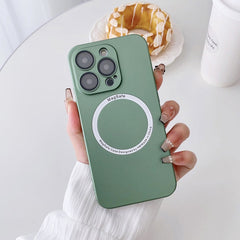 Magsafe Magnetic PC Shockproof Phone Case With Camera Lens, For iPhone 14 Pro, For iPhone 14 Plus, For iPhone 14