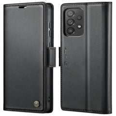 CaseMe 023 Butterfly Buckle Litchi Texture RFID Anti-theft Leather Phone Case, For Samsung Galaxy A73 5G, For Samsung Galaxy A33 5G, For Samsung Galaxy S22 Ultra 5G, For Samsung Galaxy S22+ 5G