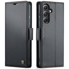 CaseMe 023 Butterfly Buckle Litchi Texture RFID Anti-theft Leather Phone Case, For Samsung Galaxy S23 FE 5G, For Samsung Galaxy A24 4G, For Samsung Galaxy A14 4G/5G, For Samsung Galaxy A34 5G
