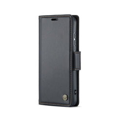 CaseMe 023 Butterfly Buckle Litchi Texture RFID Anti-theft Leather Phone Case, For Samsung Galaxy S24+, For Samsung Galaxy S24, For Samsung Galaxy A05s, For Samsung Galaxy A25 5G