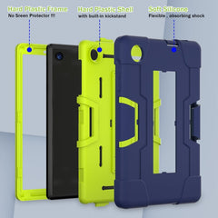Contrast Color Silicone Hybrid PC Tablet Case with Holder, For TCL Tab 8 LE / WiFi