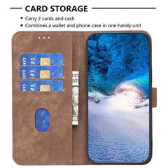 Plaid Embossed Leather Phone Case, For Google Pixel 8 Pro